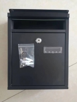 Metal post box Outdoor Wall Mounted parcel box